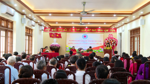Đại hội đại biểu Hội Chữ thập đỏ phường Nam Hoa Lư lần thứ I, nhiệm kỳ 2026 - 2031