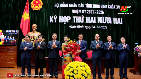 Ng&agrave;y l&agrave;m việc thứ nhất Kỳ họp thứ 22, HĐND tỉnh Ninh B&igrave;nh kh&oacute;a XV