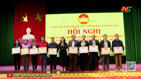 Ủy ban MTTQ Việt Nam phường L&yacute; Thường Kiệt tổng kết c&ocirc;ng t&aacute;c năm 2025