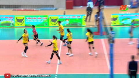 LP BANK NINH B&Igrave;NH Vs GELEXIMCO TH&Aacute;I B&Igrave;NH ** B&Aacute;N KẾT 2 - NỮ - Giải B&oacute;ng chuyền C&uacute;p Hoa Lư - B&igrave;nh Điền năm 2024