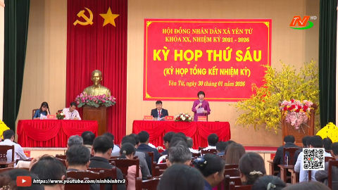 HĐND x&atilde; Y&ecirc;n Từ tỏng kết nhiệm kỳ 2021 - 2026