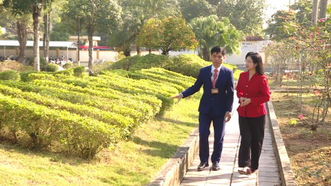 X&acirc;y dựng trường học xanh th&acirc;n thiện