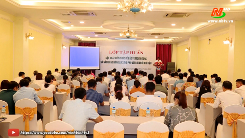Tập huấn kiến thức bảo vệ m&ocirc;i trường