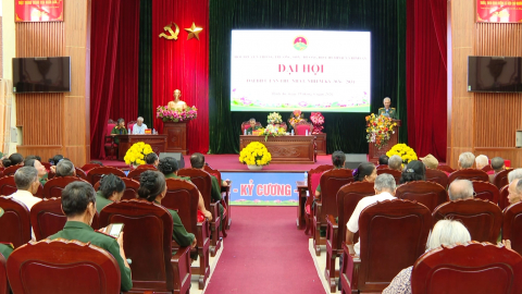 Đại hội Hội Truyền thống Trường Sơn-Đường Hồ Ch&iacute; Minh x&atilde; B&igrave;nh An