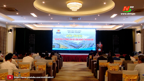 Hội nghị thu h&uacute;t đầu tư lĩnh vực c&ocirc;ng nghiệp
