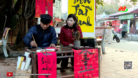 Rộn r&agrave;ng chợ phi&ecirc;n Tam Cốc - M&otilde; L&agrave;ng gọi Tết 