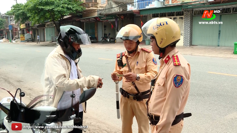 Y&ecirc;n Kh&aacute;nh tăng cường đảm bảo trật tự an to&agrave;n giao th&ocirc;ng