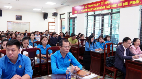 C&ocirc;ng đo&agrave;n x&atilde; Gia V&acirc;n tổng kết hoạt động năm 2025