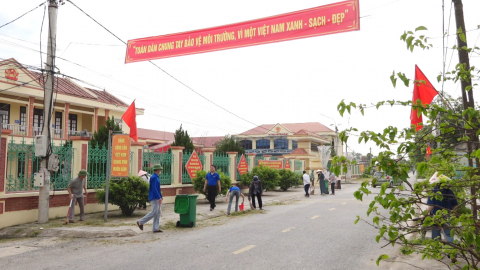 Chung tay x&acirc;y dựng m&ocirc;i trường S&aacute;ng - Xanh - Sạch - Đẹp