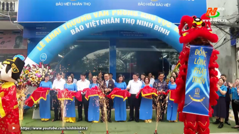 Bảo việt nh&acirc;n thọ Ninh B&igrave;nh khai trương văn ph&ograve;ng đại diện tại Kim Sơn V&agrave; Y&ecirc;n M&ocirc;