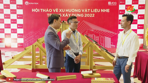 H&ocirc;i thảo v&ecirc;̀ xu hướng v&acirc;̣t li&ecirc;̣u nhẹ trong x&acirc;y dựng