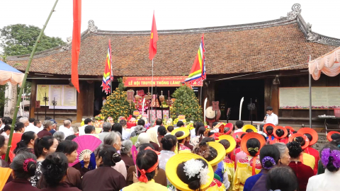 L&agrave;ng Cao Đ&agrave; tri &acirc;n tổ nghề truyền thống