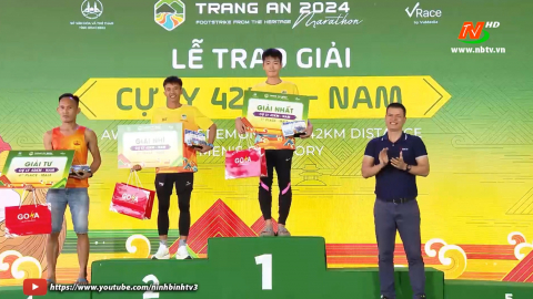 Tr&ecirc;n 5000 vận động vi&ecirc;n tranh t&agrave;i tại Giải chạy Tr&agrave;ng An Marathon năm 2024