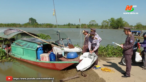 Kiểm tra, kiểm so&aacute;t hoạt động khai th&aacute;c v&agrave; bảo vệ nguồn lợi thủy sản tr&ecirc;n s&ocirc;ng Đ&aacute;y v&agrave; s&ocirc;ng Ho&agrave;ng Long