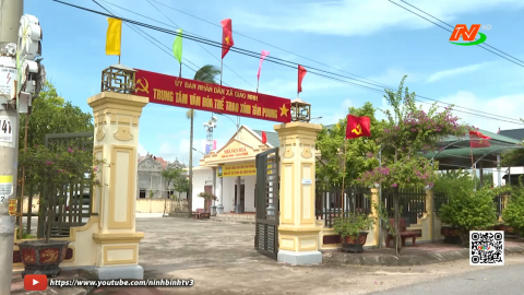 Dấu mốc mới tr&ecirc;n h&agrave;nh tr&igrave;nh ph&aacute;t triển x&atilde; Giao Ninh