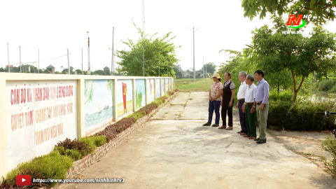 Đảng vi&ecirc;n Y&ecirc;n Kh&aacute;nh n&ecirc;u gương trong x&acirc;y dựng khu d&acirc;n cư n&ocirc;ng th&ocirc;n mới kiểu mẫu