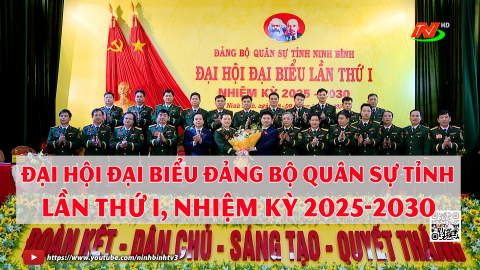 Đại hội đại biểu Đảng bộ Qu&acirc;n sự Tỉnh lần thứ I, nhiệm kỳ 2025-2030