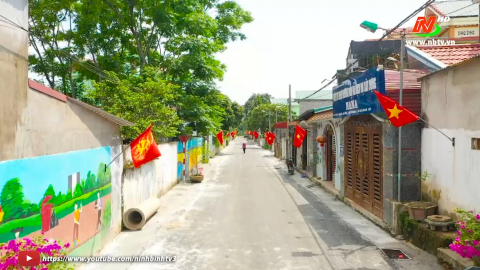 X&acirc;y dựng n&ocirc;ng th&ocirc;n mới n&acirc;ng cao tr&ecirc;n qu&ecirc; hương Y&ecirc;n Sơn