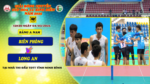 Bi&ecirc;n Ph&ograve;ng MB - Lavie Long An - Giải B&oacute;ng chuyền Cup Hoa Lư - B&igrave;nh Điền năm 2025