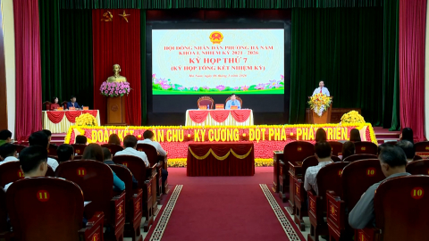 HĐND phường H&agrave; Nam tổng kết nhiệm kỳ 2021 - 2026