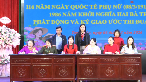Tổ chức c&aacute;c hoạt động kỷ niệm 116 năm ng&agrave;y Quốc tế Phụ nữ