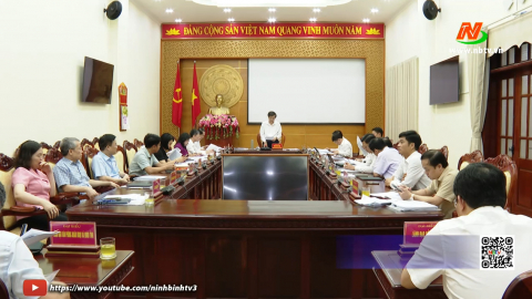 Hội nghị Ban Thường vụ Tỉnh uỷ ng&agrave;y 18/6/2025