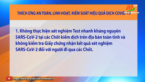 Th&iacute;ch ứng an to&agrave;n, linh hoạt, kiểm so&aacute;t hiệu quả dịch COVID-19