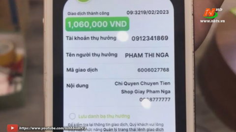 D&ugrave;ng app chỉnh bill chuyển tiền lừa đảo