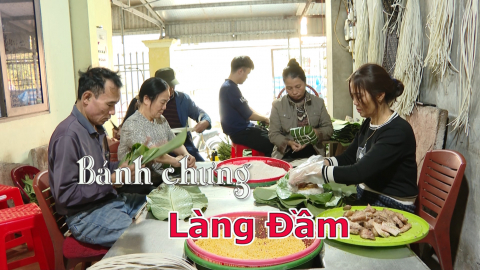 B&aacute;nh chưng l&agrave;ng Đầm