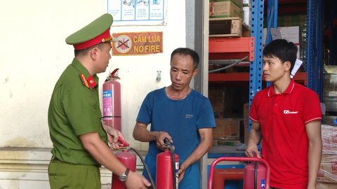 Đảm bảo an ninh trật tự tại c&aacute;c khu, cụm c&ocirc;ng nghiệp