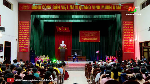 Kim Sơn tổng kết lớp tập huấn, bồi dưỡng n&acirc;ng cao nghệ thuật truyền thống