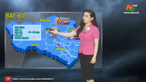 Dự báo thời ti&ecirc;́t đ&ecirc;m 28, ngày 29/09/2023