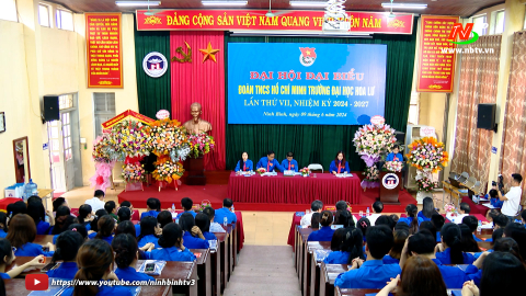 Đại hội đại biểu đo&agrave;n trường đại học Hoa Lư