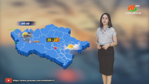 Dự báo thời ti&ecirc;́t đ&ecirc;m 14, ngày 15/05/2023