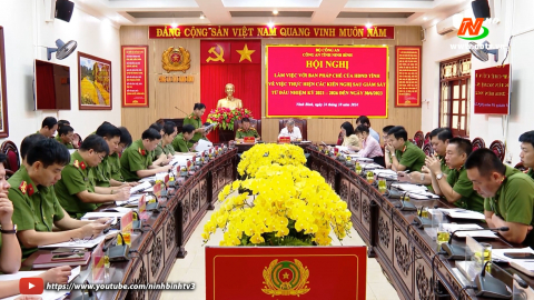 Gi&aacute;m s&aacute;t việc thực hiện c&aacute;c kiến nghị sau gi&aacute;m s&aacute;t tại C&ocirc;ng an tỉnh