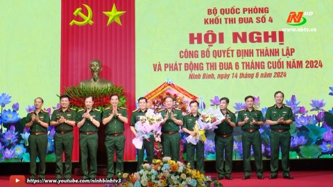 C&ocirc;ng bố quyết định th&agrave;nh lập Khối thi đua số 4 - Bộ Quốc ph&ograve;ng