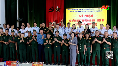 Đại tướng Phan Văn Giang thăm, tặng qu&agrave; nh&acirc;n kỷ niệm 79 năm ng&agrave;y Thương binh, liệt sỹ