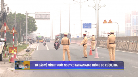 Tự bảo vệ m&igrave;nh trước nguy cơ tai nạn giao th&ocirc;ng do rượu, bia