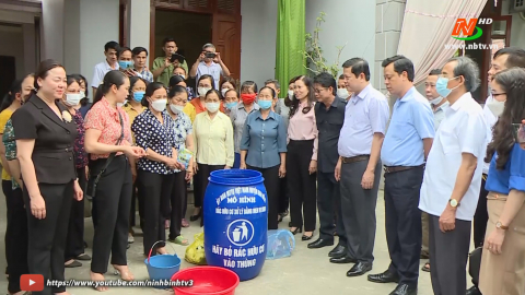 X&acirc;y dựng m&ocirc; h&igrave;nh điểm "Ph&acirc;n loại, xử l&yacute; r&aacute;c thải sinh hoạt tại hộ gia đ&igrave;nh v&agrave; tr&ecirc;n địa b&agrave;n d&acirc;n cư"