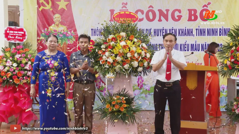 Th&ocirc;n Y&ecirc;n Cư 3 đạt chuẩn khu d&acirc;n cư n&ocirc;ng th&ocirc;n mới kiểu mẫu