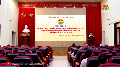 Qu&aacute;n triệt, triển khai Nghị quyết Đại hội Đại biểu Hội N&ocirc;ng d&acirc;n tỉnh