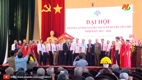 Đại hội chuyển đổi m&ocirc; h&igrave;nh Hội Người cao tuổi huyện Y&ecirc;n M&ocirc; nhiệm kỳ 2021-2026