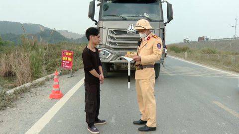 Ngăn ngừa vi phạm tải trọng tr&ecirc;n tuyến đường gom cao tốc  Mai Sơn - Quốc lộ 45