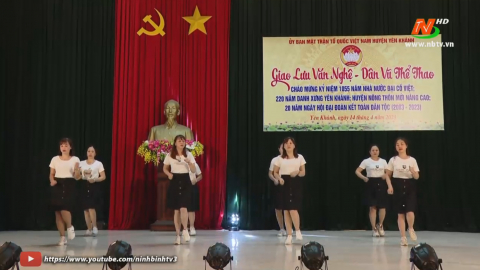 Giao lưu văn nghệ - D&acirc;n vũ Thể thao tại Y&ecirc;n Kh&aacute;nh
