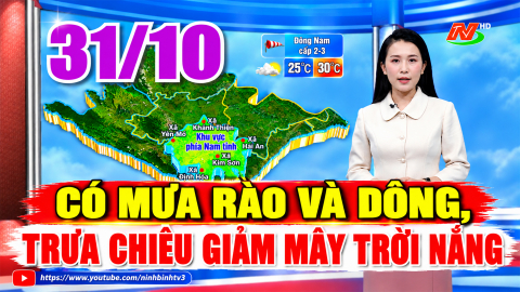  Dự b&aacute;o thời tiết mới nhất đ&ecirc;m nay v&agrave; ng&agrave;y 31/10: C&oacute; mưa r&agrave;o v&agrave; d&ocirc;ng, trưa chiều giảm m&acirc;y trời nắng