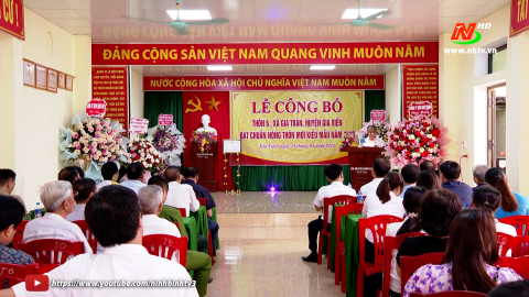 Th&ocirc;n 6, x&atilde; Gia Trấn đạt chuẩn khu d&acirc;n cư n&ocirc;ng th&ocirc;n mới kiểu mẫu