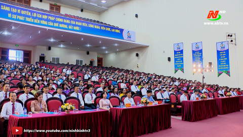 Phi&ecirc;n thứ nhất Đại hội Đại biểu C&ocirc;ng đo&agrave;n tỉnh Ninh B&igrave;nh lần thứ XVI, nhiệm kỳ 2023 - 2028