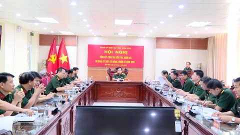 Tổng kết c&ocirc;ng t&aacute;c kiểm tra, gi&aacute;m s&aacute;t, thi h&agrave;nh kỷ luật của Đảng