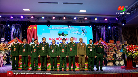Đại hội Đại biểu Hội chiến sỹ th&agrave;nh cổ Quảng trị 1972 tỉnh Ninh B&igrave;nh nhiệm kỳ 2023-2028