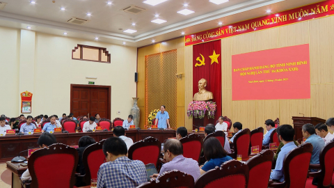 Hội nghị lần thứ 16 Ban chấp h&agrave;nh Đảng bộ tỉnh (Kh&oacute;a XXII)